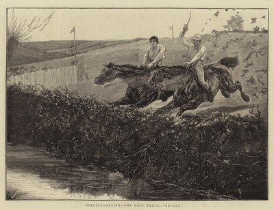 Carreras de obstáculos, la última valla, antes de William Small